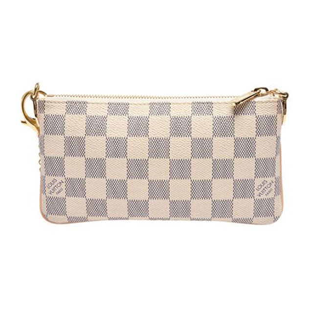 Сумка Louis Vuitton N60027 Pochette Milla MM Damier Azur Canvas "White" фото № 5