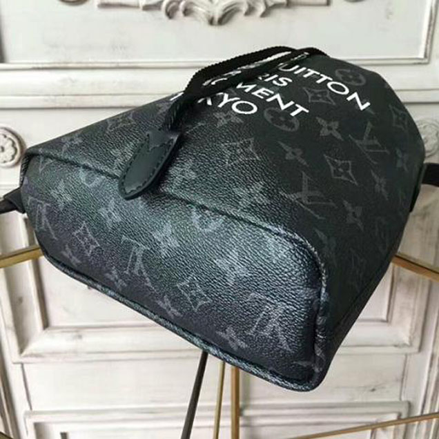 Сумка Louis Vuitton M43418 Nano Bag Crossbody Bag Monogram Eclipse Canvas "Black" фото № 6