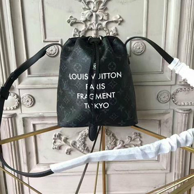 Сумка Louis Vuitton M43418 Nano Bag Crossbody Bag Monogram Eclipse Canvas "Black" фото № 2