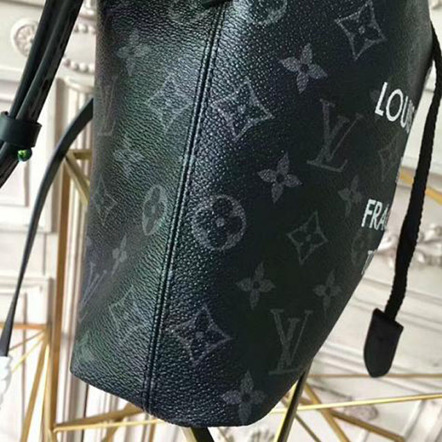 Сумка Louis Vuitton M43418 Nano Bag Crossbody Bag Monogram Eclipse Canvas "Black" фото № 8