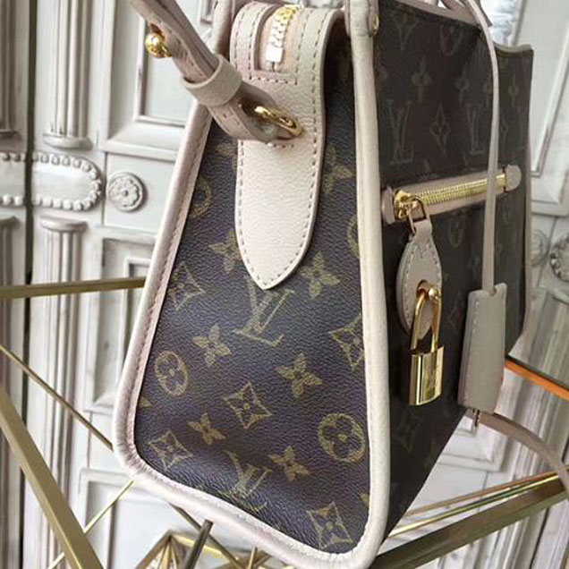 Сумка Louis Vuitton M43463 Popincourt PM Tote Bag Monogram Canvas "Brown" фото № 4