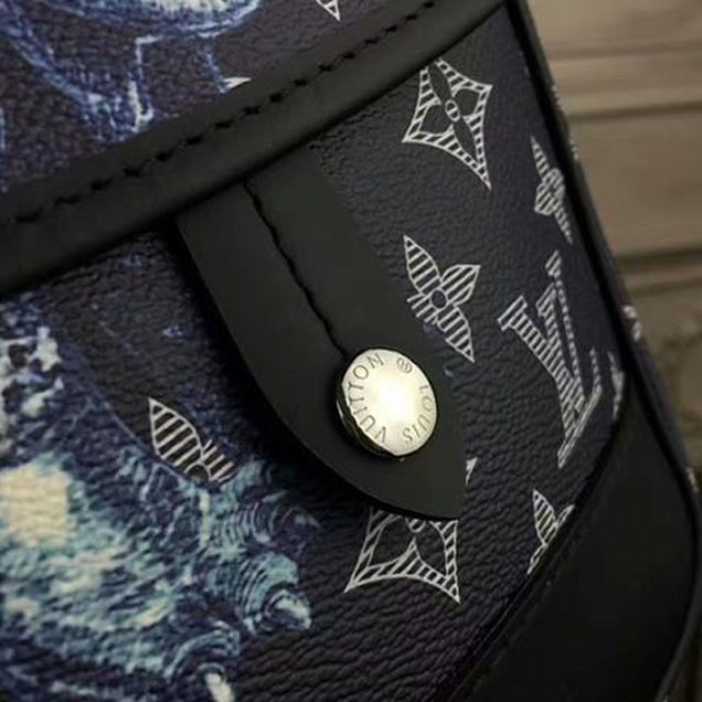 Сумка Louis Vuitton Messenger BB M54246 Monogram Savane Canvas "Navy Blue" фото № 7