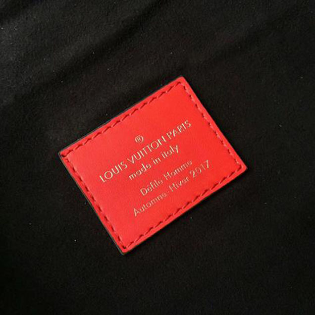 Сумка Louis Vuitton x Supreme Bumbag M53418 Epi Leather "Red" фото № 10