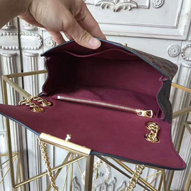 Сумка Louis Vuitton Wight N64420 Damier Ebene Canvas "Brown" фото № 9