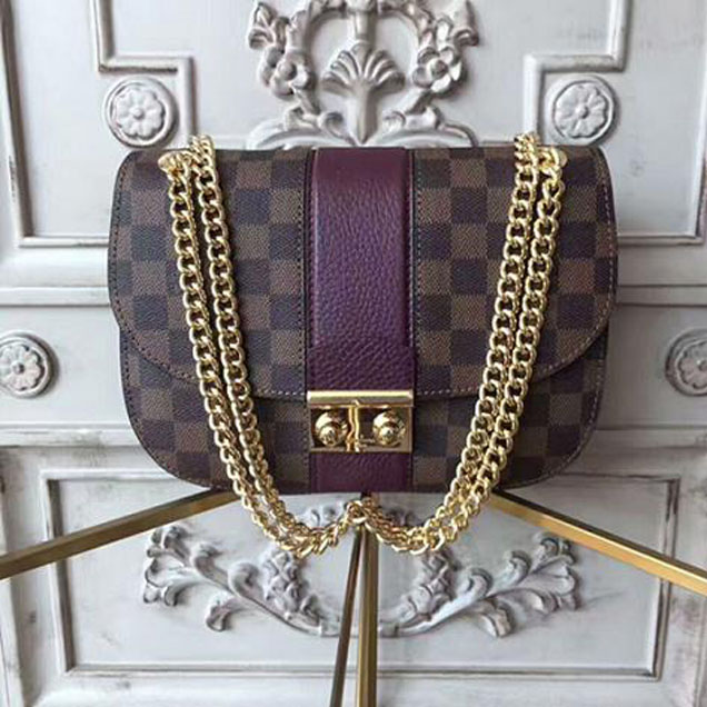 Сумка Louis Vuitton Wight N64420 Damier Ebene Canvas "Brown" фото № 2