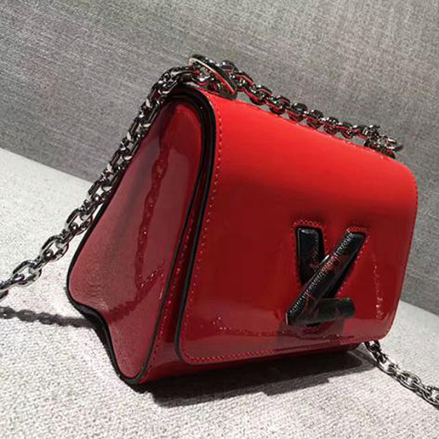 Сумка Louis Vuitton Twist PM M54245 Monogram Vernis "Red" фото № 4