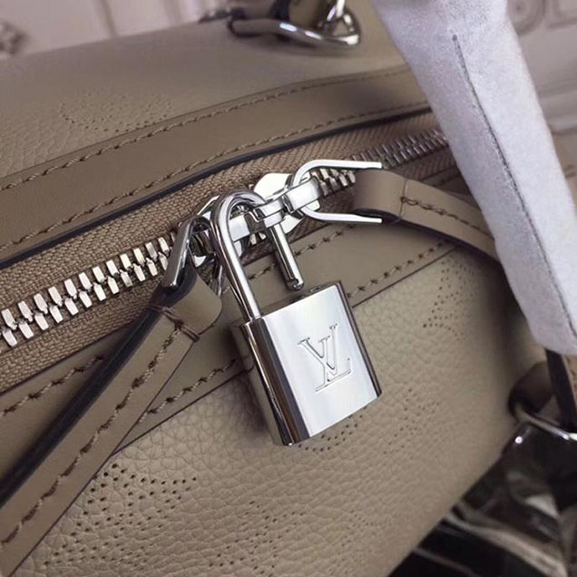 Сумка Louis Vuitton Asteria M54672 Mahina Leather "Beige" фото № 8