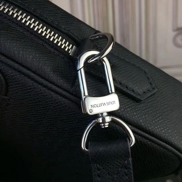 Клатч Louis Vuitton Kasai Clutch M33409 Taiga Leather "Black" фото № 8