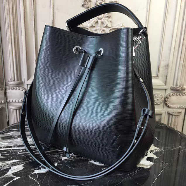 Сумка Louis Vuitton Neonoe M54366 Epi Leather "Black" фото № 10