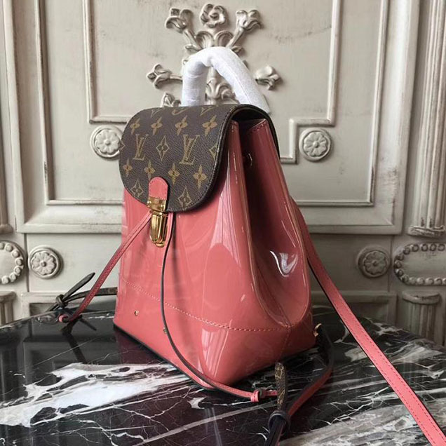 Рюкзак Louis Vuitton Hot Springs Backpack M53545 Monogram Vernis "Pink" фото № 3