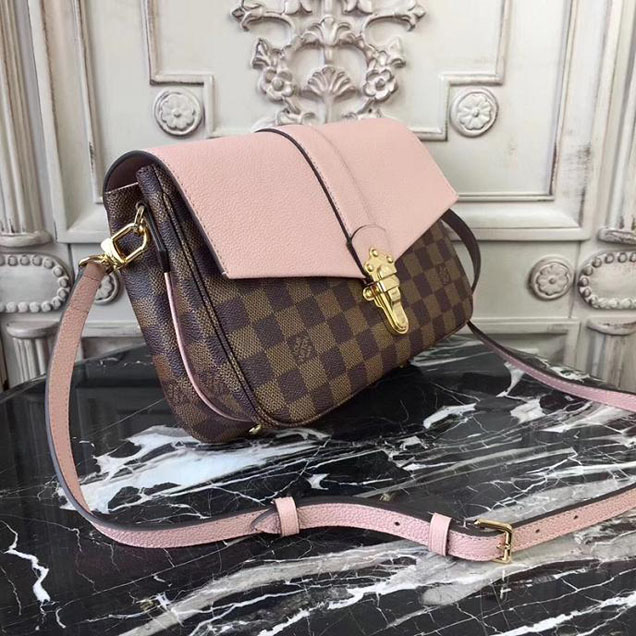 Сумка Louis Vuitton Clapton PM N44244 Damier Ebene Canvas "Brown" фото № 3