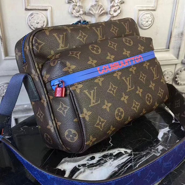 Сумка Louis Vuitton Monogram Canvas Messenger PM M43843 "Brown" фото № 5