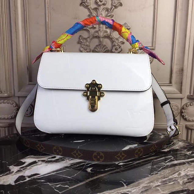 Сумка Louis Vuitton Monogram Vernis Cherrywood M53352 "White" фото № 2