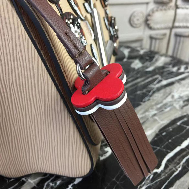 Сумка Louis Vuitton Epi Leather Twist MM M53524 "Beige" фото № 6