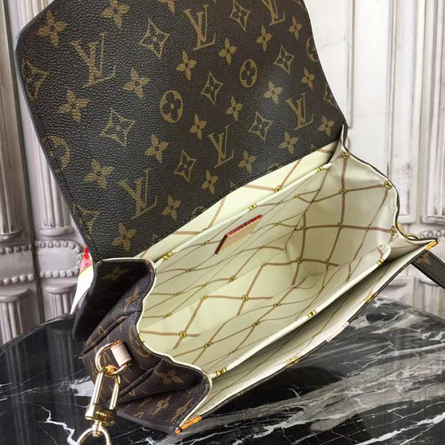 Сумка Louis Vuitton Monogram Canvas Pochette Metis M43628 "Brown" фото № 9