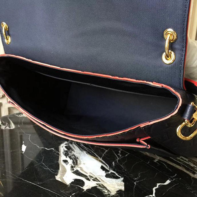 Сумка Louis Vuitton Monogram Empreinte Leather Blanche M43618 "Navy Blue" фото № 10