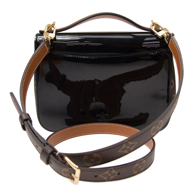 Сумка Louis Vuitton M51953 Cherrywood BB Monogram Vernis "Black" фото № 4