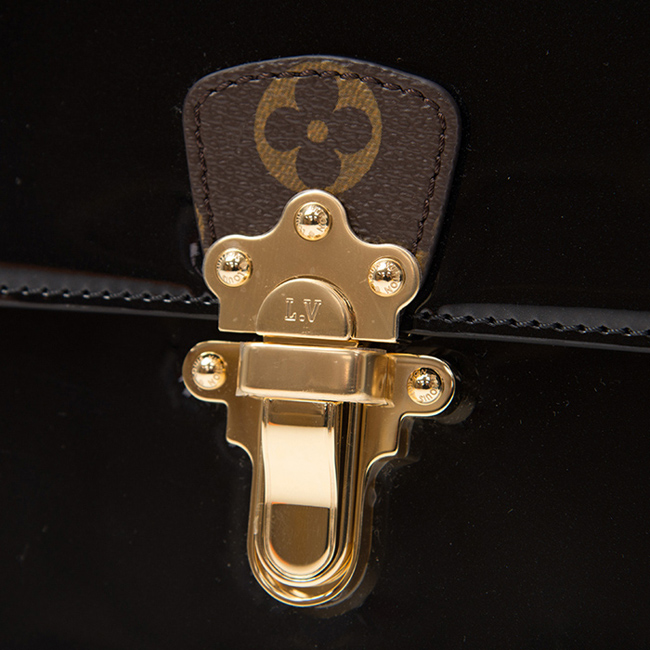 Сумка Louis Vuitton M51953 Cherrywood BB Monogram Vernis "Black" фото № 6