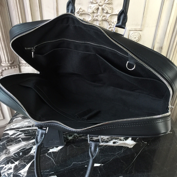 Портфель Louis Vuitton Porte-Documents Voyage M41142 Epi Leather "Black" фото № 9