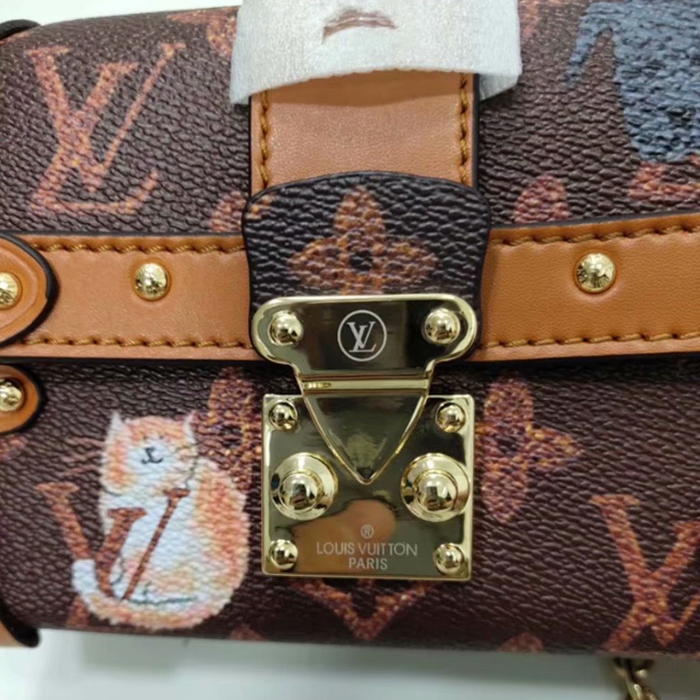 Сумка Louis Vuitton Essential Trunk M63892 Monogram Canvas "Brown" фото № 6