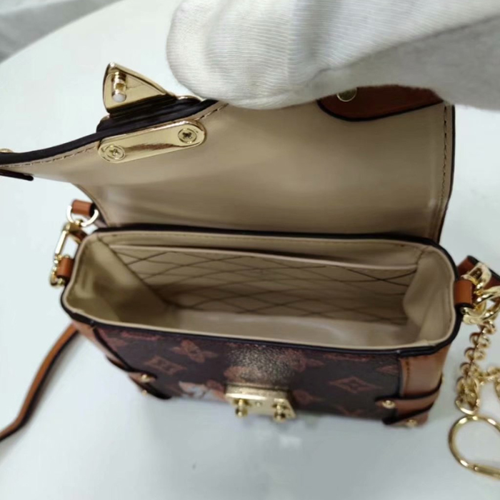 Сумка Louis Vuitton Essential Trunk M63892 Monogram Canvas "Brown" фото № 9