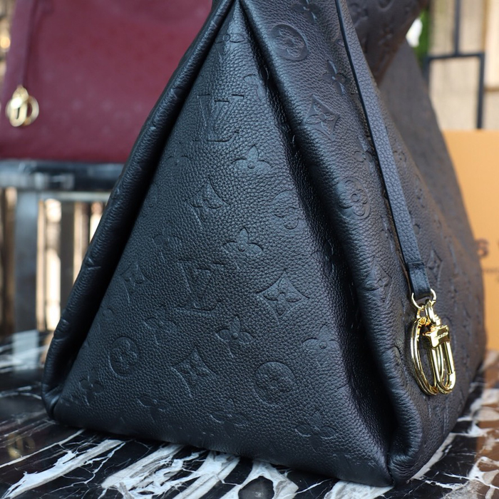 Сумка Louis Vuitton Artsy MM M41066 Monogram Empreinte Leather "Black" фото № 5