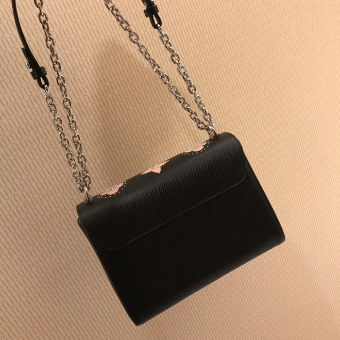 Сумка Louis Vuitton Twist MM M52134 Epi Leather "Black" фото № 5