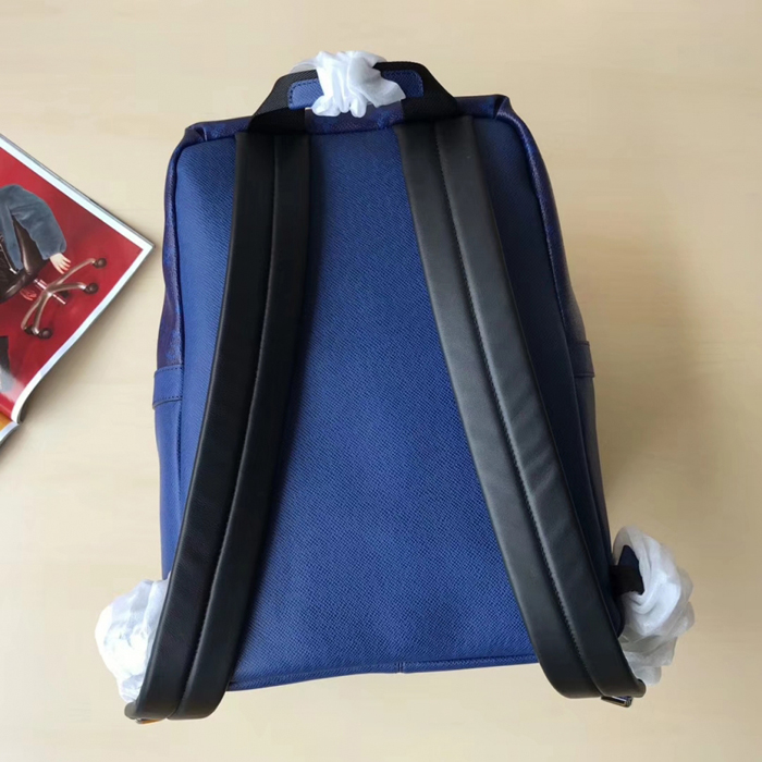 Рюкзак Louis Vuitton Discovery Backpack PM M30229 Taiga Leather "Navy Blue" фото № 4