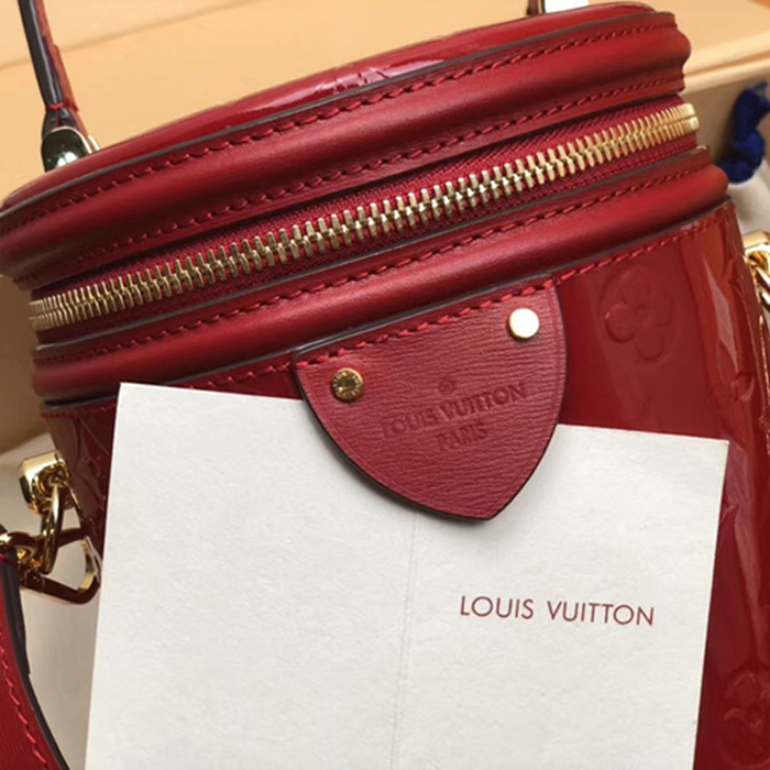 Сумка Louis Vuitton Cannes M53998 Monogram Vernis "Red" фото № 5