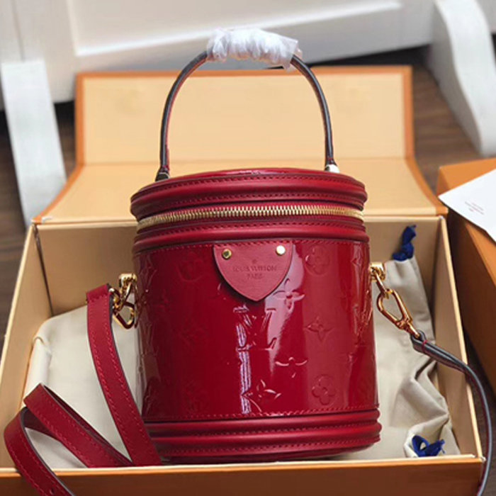 Сумка Louis Vuitton Cannes M53998 Monogram Vernis "Red" фото № 2