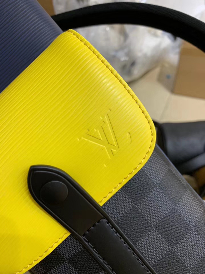 Рюкзак Louis Vuitton Christopher Backpack PM M55111 Epi Leather "Navy Blue" фото № 7