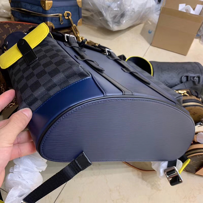 Рюкзак Louis Vuitton Christopher Backpack PM M55111 Epi Leather "Navy Blue" фото № 5