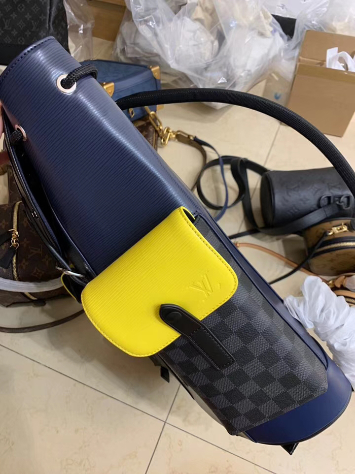 Рюкзак Louis Vuitton Christopher Backpack PM M55111 Epi Leather "Navy Blue" фото № 4