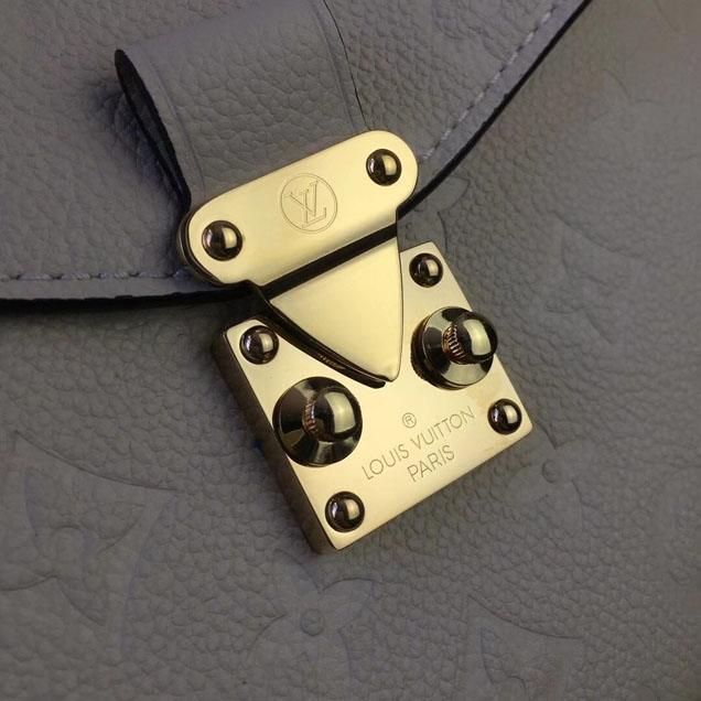 Сумка Louis Vuitton Pochette Metis 25cm Bag Monogram Empreinte Canvas Spring Summer 2018 Collection M44072 Creme "Beige" фото № 5