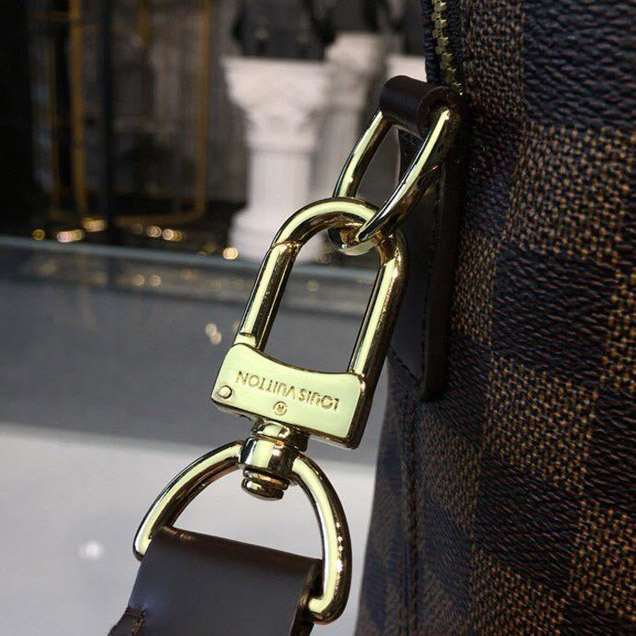 Портфель Louis Vuitton Porte-Documents Jour PM Bag 38cm Damier Ebene Canvas Fall Winter 2018 Collection N42242 "Brown" фото № 3