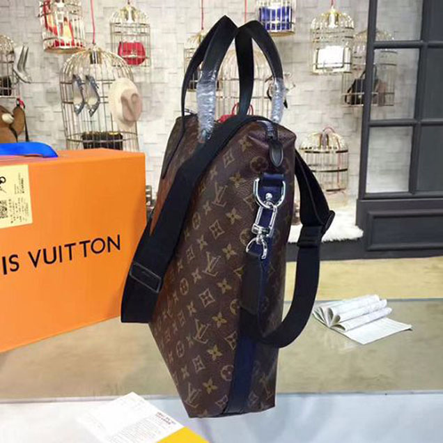 Портфель Louis Vuitton M40388 Kitan Briefcase Monogram Canvas "Brown" фото № 3