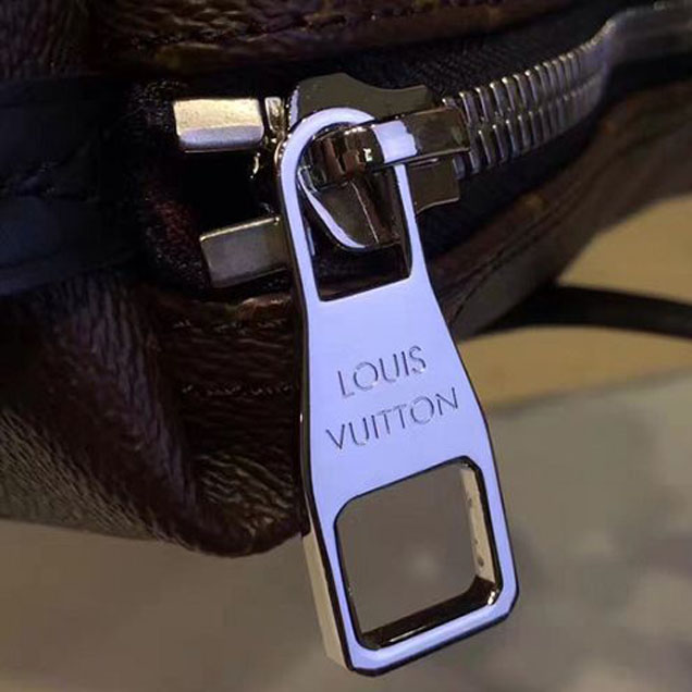 Портфель Louis Vuitton M40388 Kitan Briefcase Monogram Canvas "Brown" фото № 6