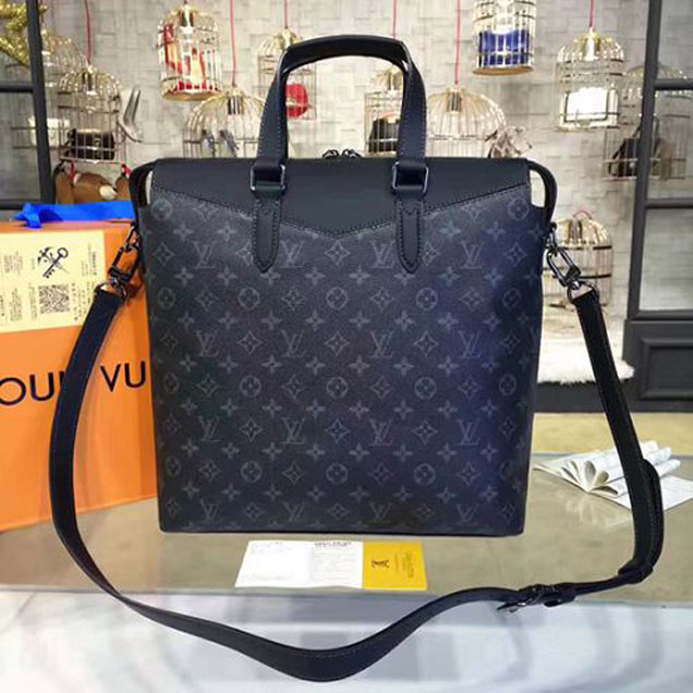 Портфель Louis Vuitton M40567 Tote Explorer Briefcase Monogram Eclipse Canvas "Black" фото № 2
