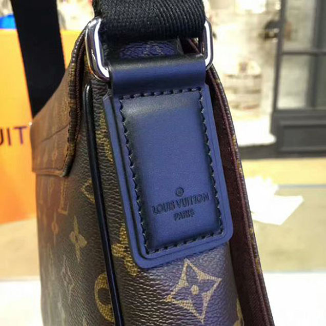 Сумка Louis Vuitton M40935 District PM Messenger Bag Monogram Macassar Canvas "Brown" фото № 10
