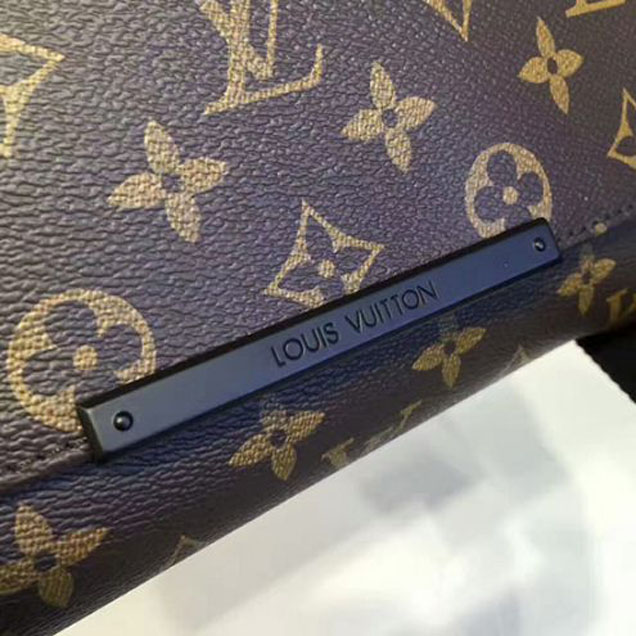 Сумка Louis Vuitton M40935 District PM Messenger Bag Monogram Macassar Canvas "Brown" фото № 6