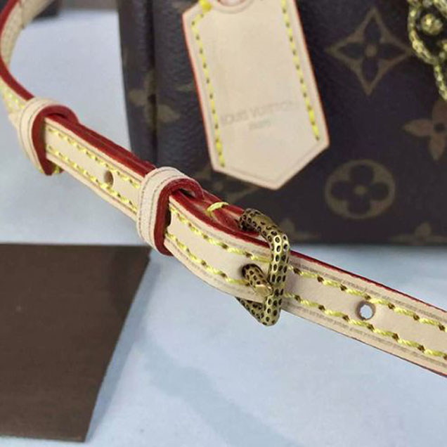 Сумка Louis Vuitton M40988 Speedy 20 Chain Tote Bag Monogram Canvas "Brown" фото № 8