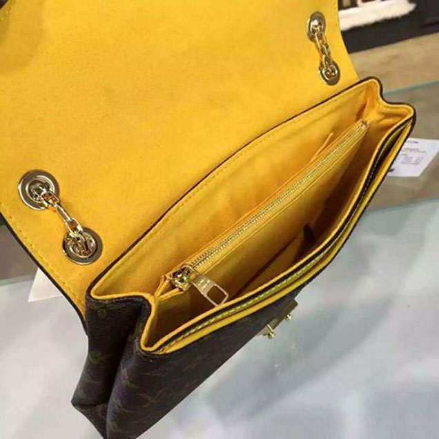 Сумка Louis Vuitton M41246 Pallas Chain Shoulder Bag Monogram Canvas "Brown" фото № 9