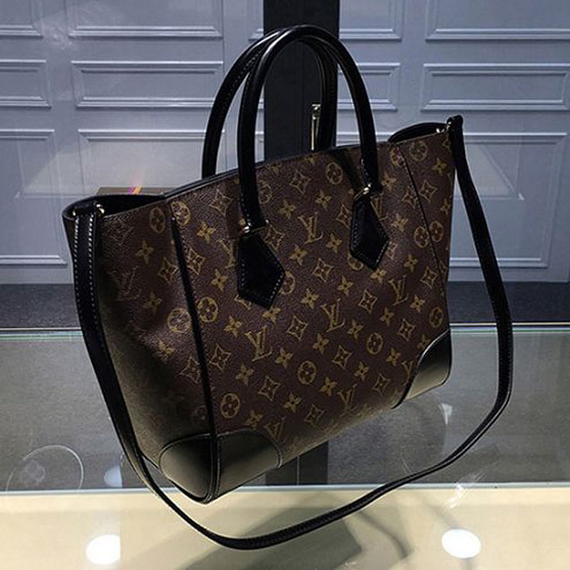 Сумка Louis Vuitton M41542 Phenix MM Tote Bag Monogram Canvas "Brown" фото № 3