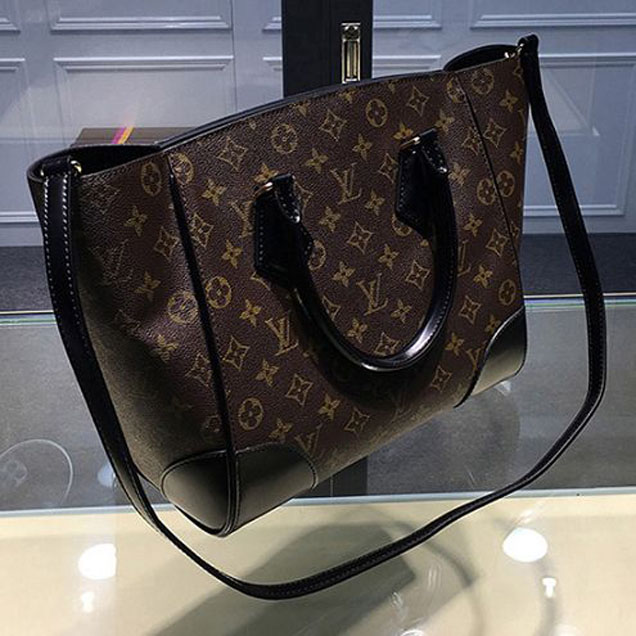 Сумка Louis Vuitton M41542 Phenix MM Tote Bag Monogram Canvas "Brown" фото № 4