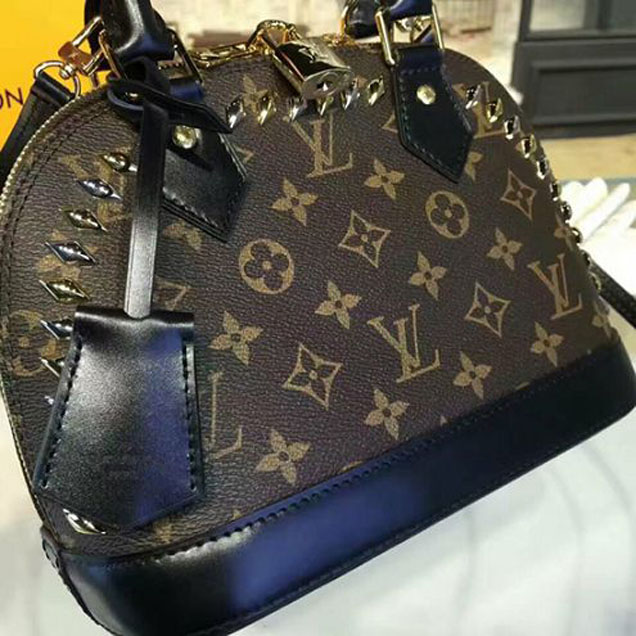 Сумка Louis Vuitton M41567 Alma BB Tote Bag Monogram Canvas "Brown" фото № 5