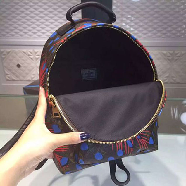 Рюкзак Louis Vuitton M41980 Palm Springs Backpack PM Monogram Canvas "Brown" фото № 6