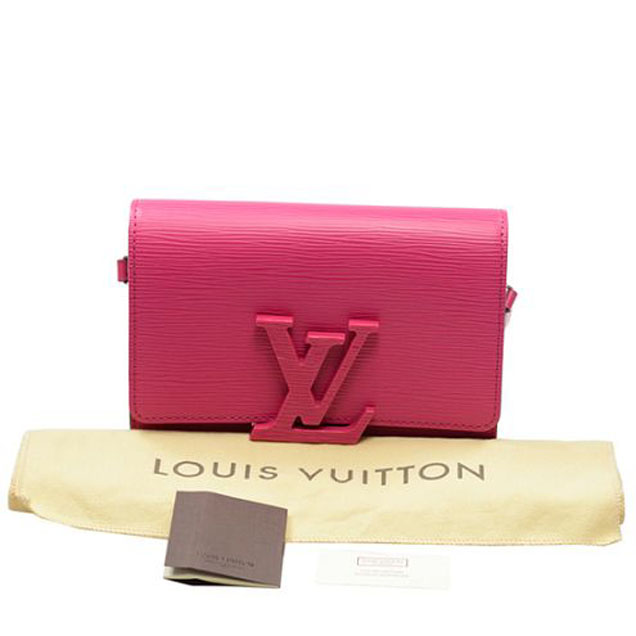 Сумка Louis Vuitton M42082 Louise PM Crossbody Bag Epi Leather "Pink" фото № 8
