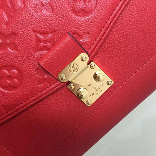 Сумка Louis Vuitton M48949 Saint-Germain PM Shoulder Bag Monogram Empreinte Leather "Red" фото № 6