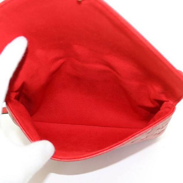 Сумка Louis Vuitton M50259 Twice Crossbody Bag Monogram Empreinte Leather "Red" фото № 8