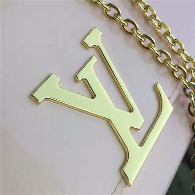 Сумка Louis Vuitton M51603 Louise Chain PM Crossbody Bag Monogram Vernis "Pink" фото № 6